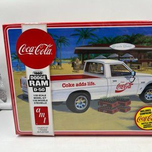 AMT Coca-Cola 1980 Dodge Ram D-50 Plastic Model Kit New SEALED